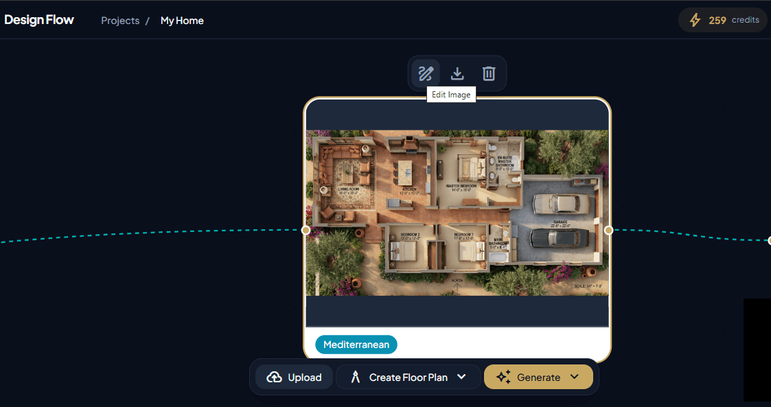 Lumiforma editing step: Renderizado