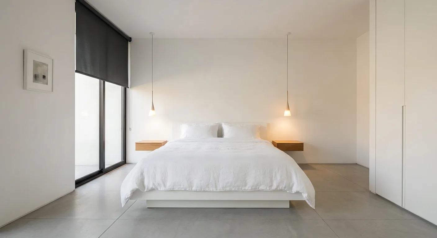 Minimalista interior design style - AI photorealistic render by Lumiforma