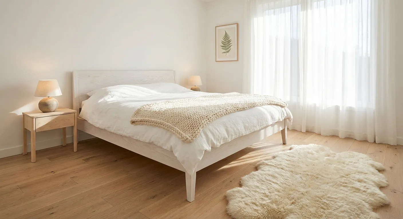 Escandinavo interior design style - AI photorealistic render by Lumiforma